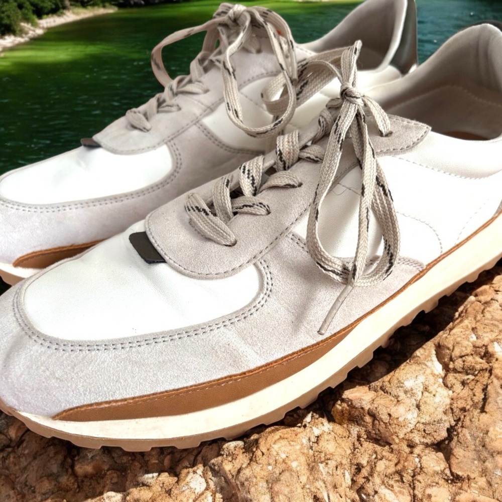 Women’s Universal Threads Microsuede Maria Sneakers - Preppy/Tennis Style